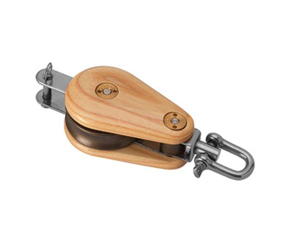 Barton Clásica Polea Simple con Grillete Giratorio y Arraigo