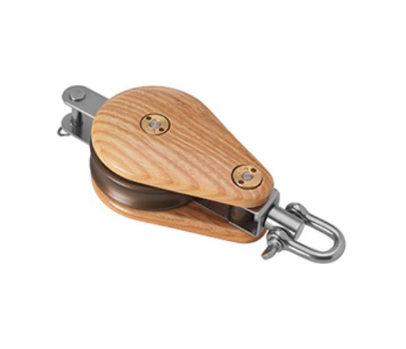 Barton Clásica Polea Simple con Grillete Giratorio y Arraigo