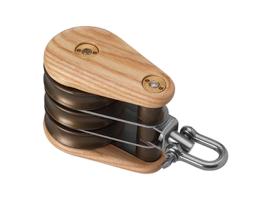 Barton Clásica Polea Triple con Grillete Giratorio