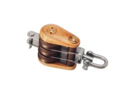 Barton Clásica Polea Triple con Grillete Giratorio y Arraigo