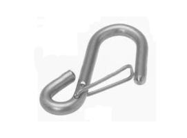Barton Gancho Inox en S con Cierre 73 mm