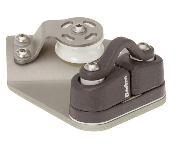 Barton Montaje Mordaza-Polea Carro Escotero de Rodamientos para Mayor