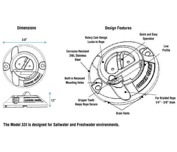 Barton Mordedor Rapido Acero Inoxidable 10mm