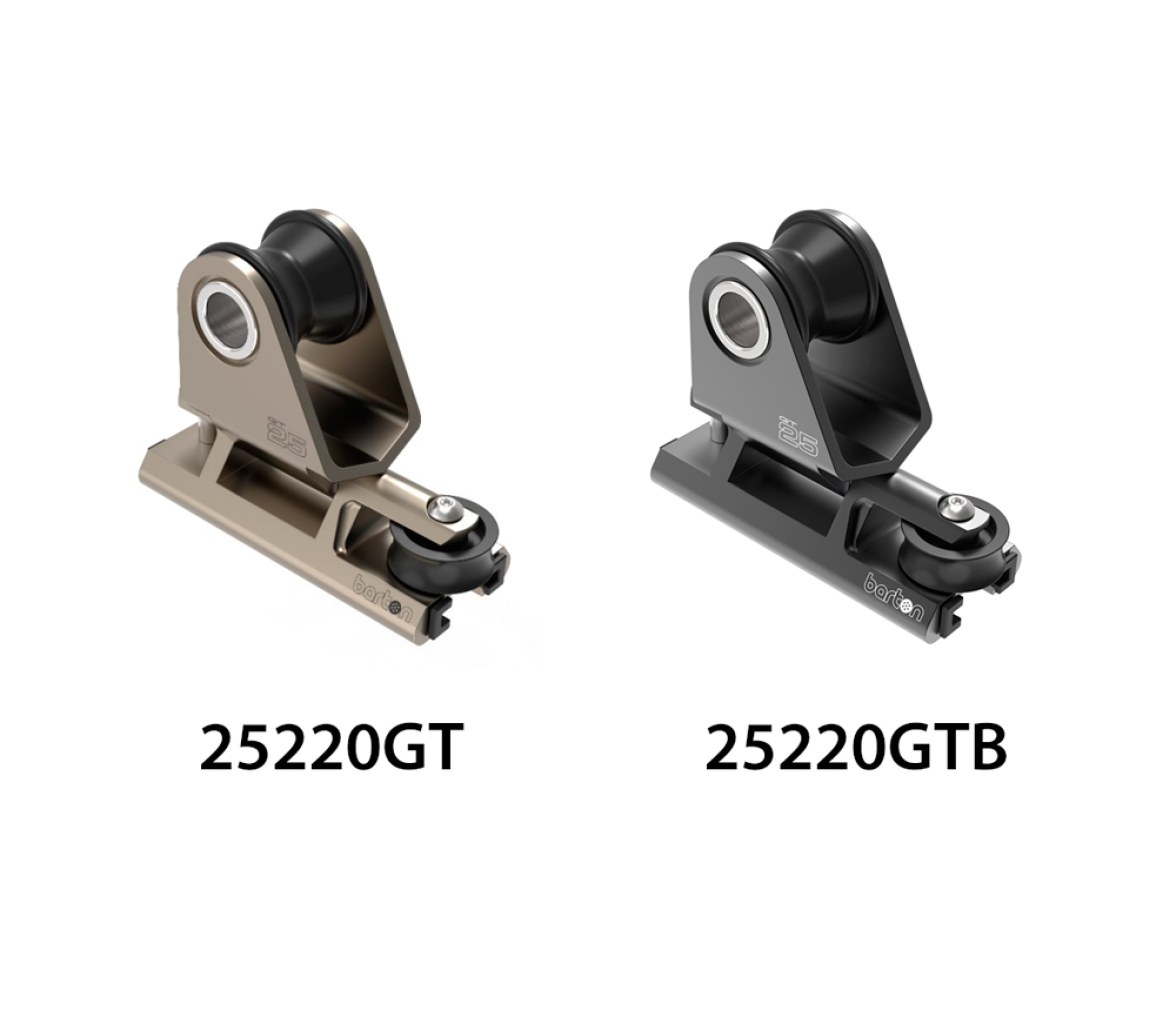 Barton Nuevo Carro Escotero con Polea para Carril T 25 mm
