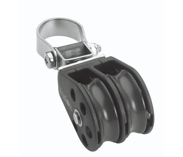 Barton Polea Candelero Doble Giratoria de Rodamiento N