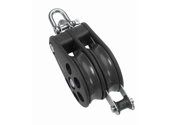 Barton Polea Doble Grillete Reversible con Arraigo Cruiser de Rodamiento N