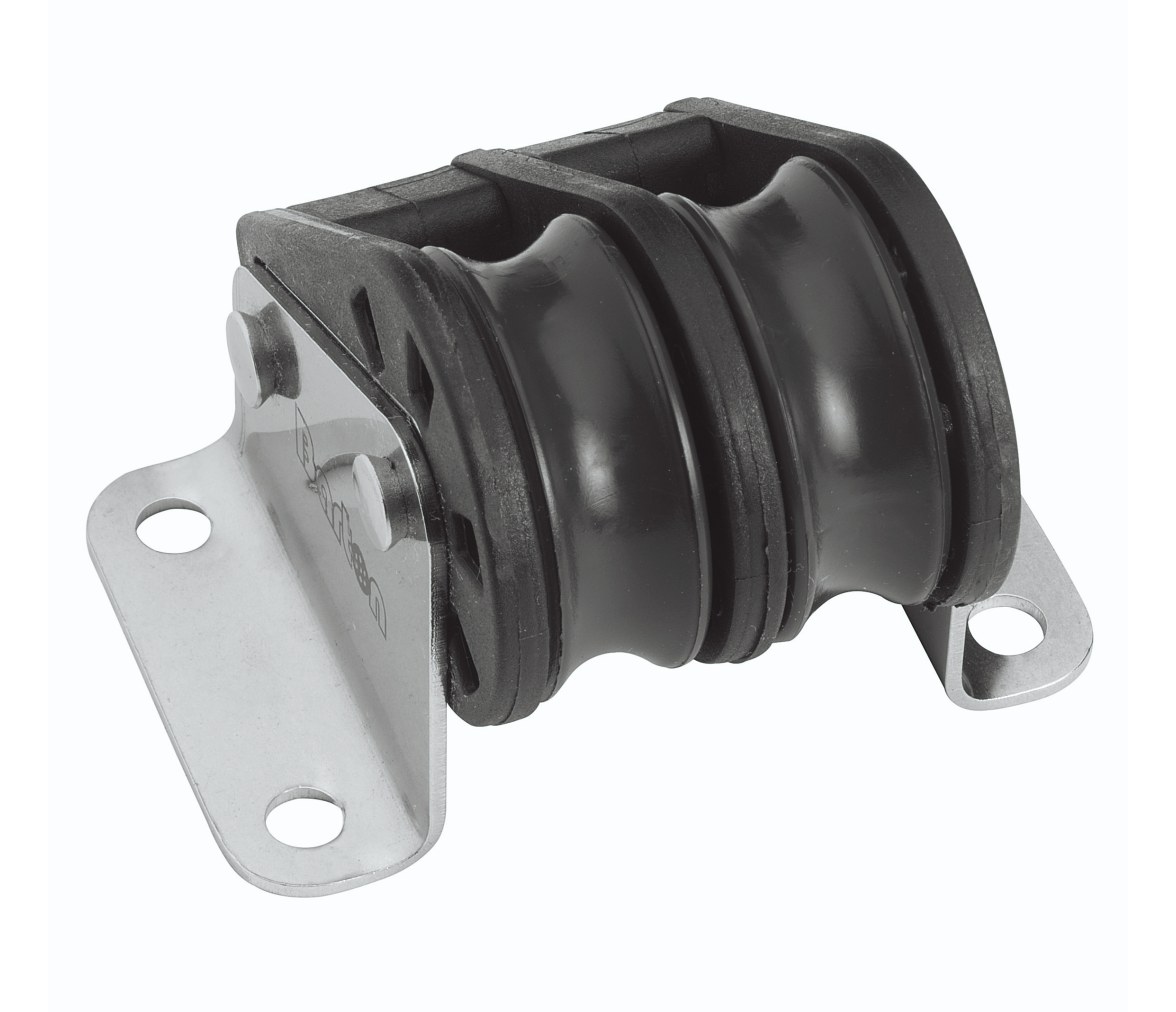 Barton Polea Doble Vertical de Rodamiento N