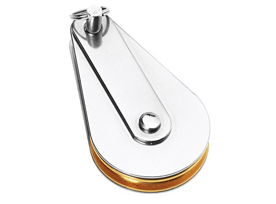 Barton Polea para Cable Simple Fija Alta Resistencia Laton-Inox