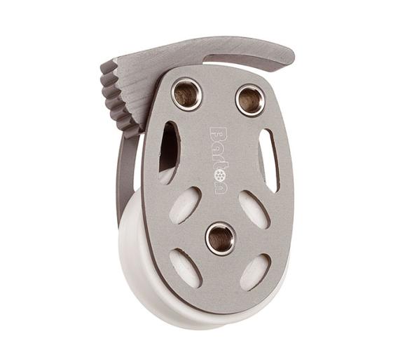 Barton Polea Plana para Cubierta con Mordedor