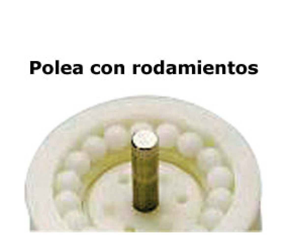 Barton Polea Simple Giratoria de Rodamientos