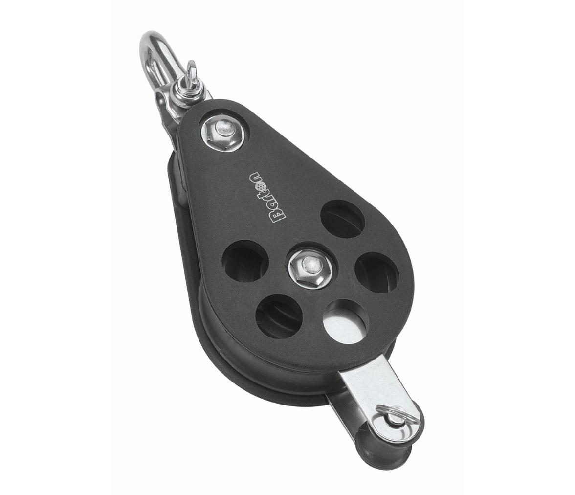 Barton Polea Simple Grillete Reversible con Arraigo Cruiser de Rodamiento N