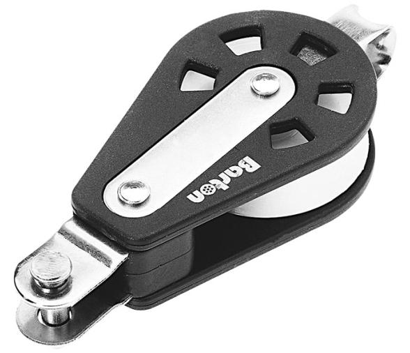 Barton Polea Simple Horquilla Fija con Arraigo N