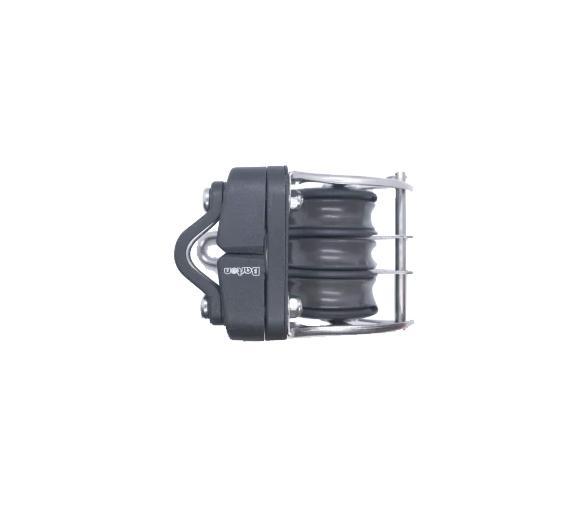 Barton Polea Triple Giratoria con Arraigo y Mordaza N