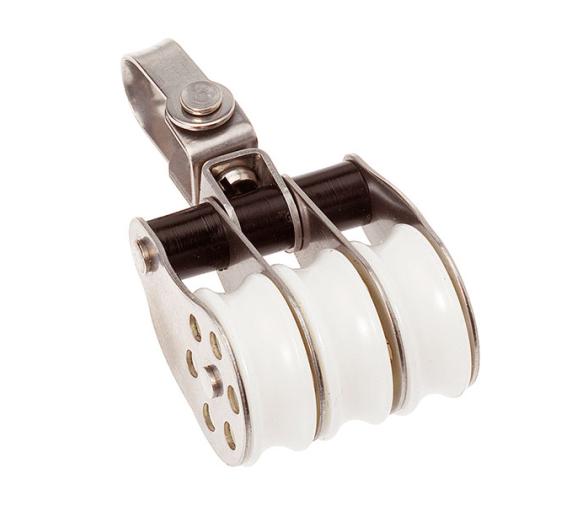 Barton Inox Triple Swivel Ball Bearing Block