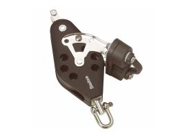 Barton Polea Violin Giratoria con Arraigo Mordaza Kevlar Plastica de Rodamiento