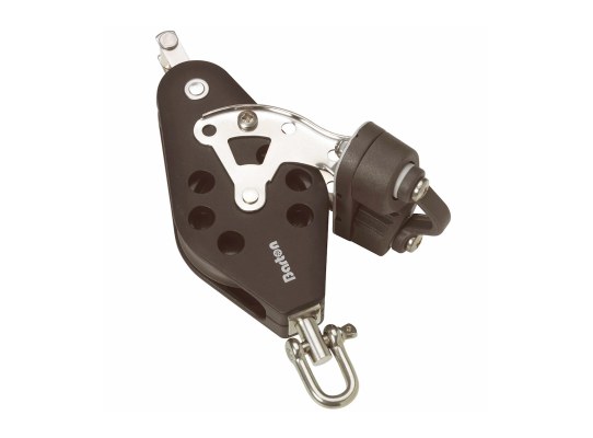 Barton Polea Violin Giratoria con Arraigo Mordaza Kevlar Plastica de Rodamiento