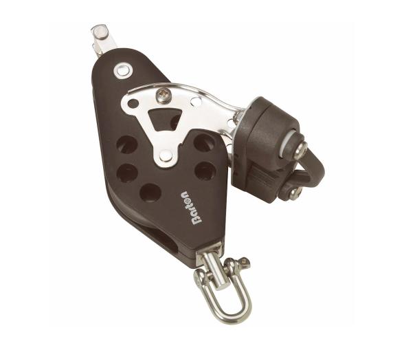 Barton Polea Violin Giratoria con Arraigo Mordaza Kevlar Plastica de Rodamiento