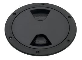 Barton Black Screw Inspection Cover Round