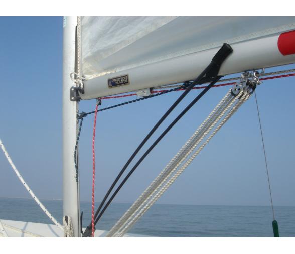 Barton Soporte de Botavara Negro