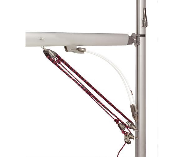 Barton Soporte de Botavara Negro