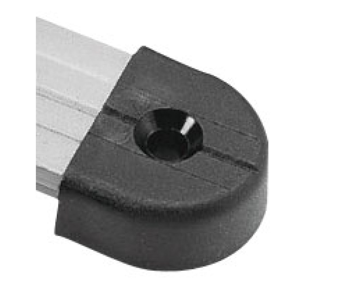 Barton Tope de Plastico para Carril en T 25mm