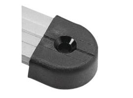 Barton Tope de Plastico para Carril en T 25mm