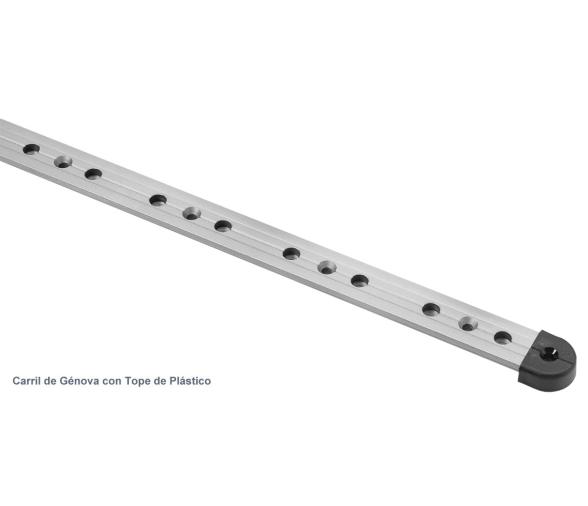 Barton Tope de Plastico para Carril en T 32 mm