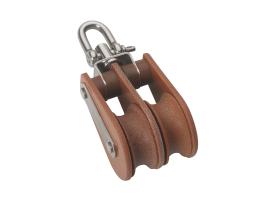 Barton Tufnol Doble Polea con Grillete Giratorio