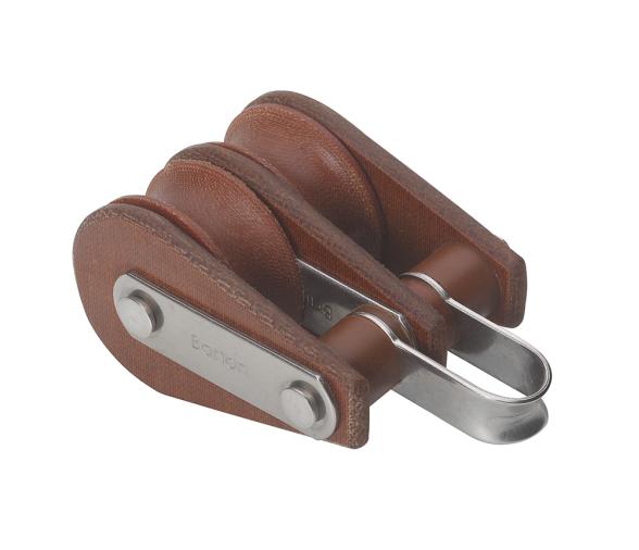 Barton Tufnol Polea Doble con Anilla