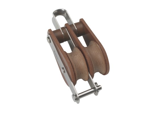 Barton Tufnol Double Block with Bow and Becket