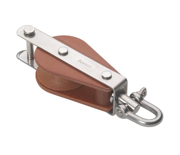 Barton Tufnol Polea Simple con Grillete Giratorio y Arraigo