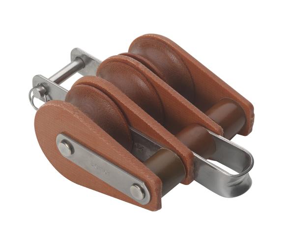 Barton Tufnol Polea Triple con Anilla y Arraigo