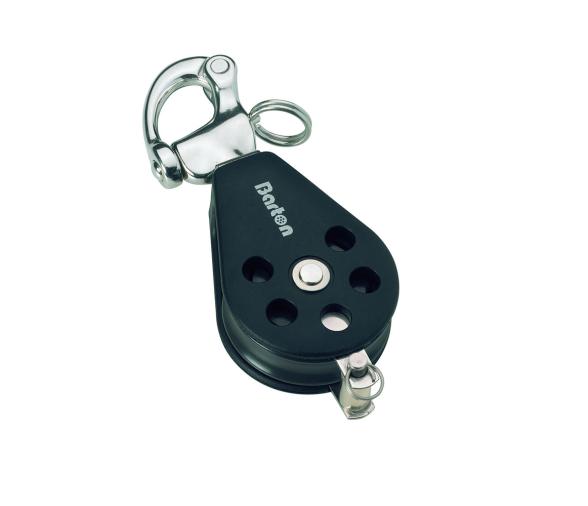 Barton Polea Simple con Mosqueton y Arraigo  de Rodamiento N