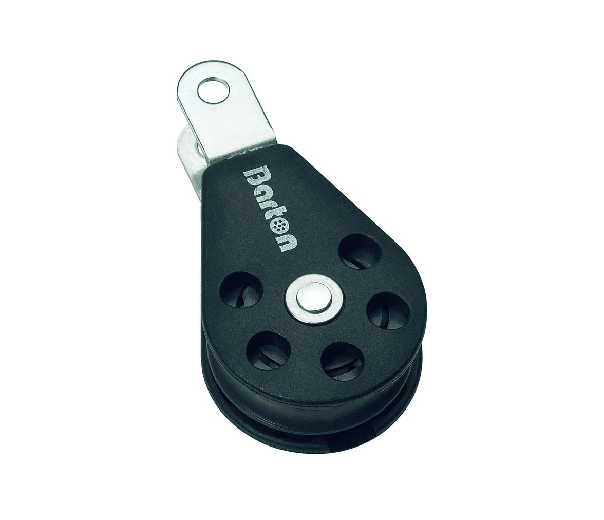 Barton Single Fixed Eye Clevis Pin Block N