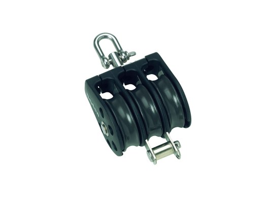 Barton Triple Swivel with Becket Block Ball Bearing Sheave N