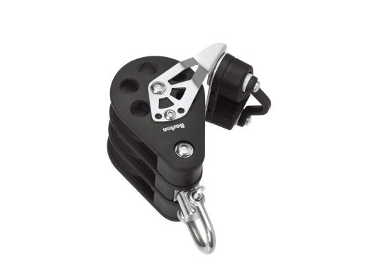 Barton Polea Triple Giratoria con Mordaza Cruiser N