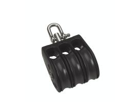 Barton Polea Triple Giratoria de Rodamiento N