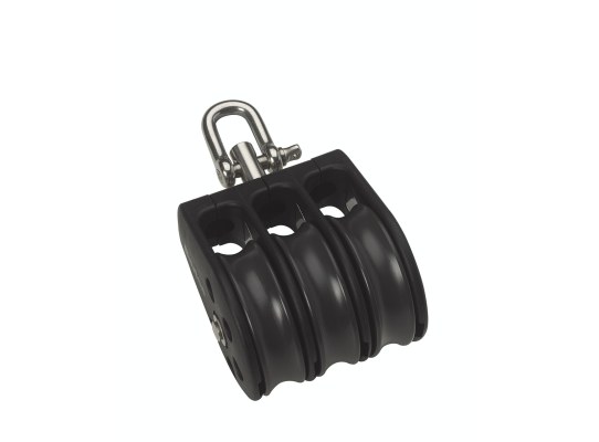 Barton Polea Triple Giratoria de Rodamiento N