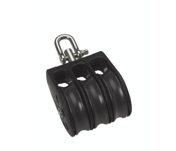 Barton Polea Triple Giratoria de Rodamiento N