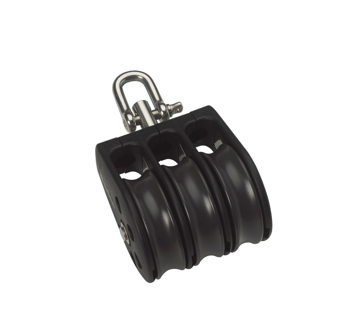 Barton Polea Triple Giratoria de Rodamientos N