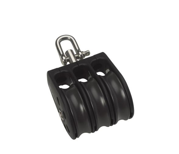 Barton Polea Triple Giratoria de Rodamientos N