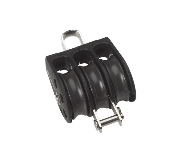 Barton Polea Triple Giratoria  Ojo Fijo con Arraigo N