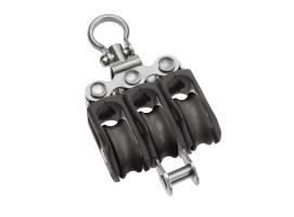 Barton Polea Triple Standard Giratoria con Arraigo  de Rodamientos N