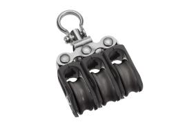 Barton Polea Triple Standard Giratoria de Rodamientos N