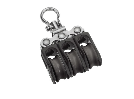 Barton Polea Triple Standard Giratoria de Rodamientos N