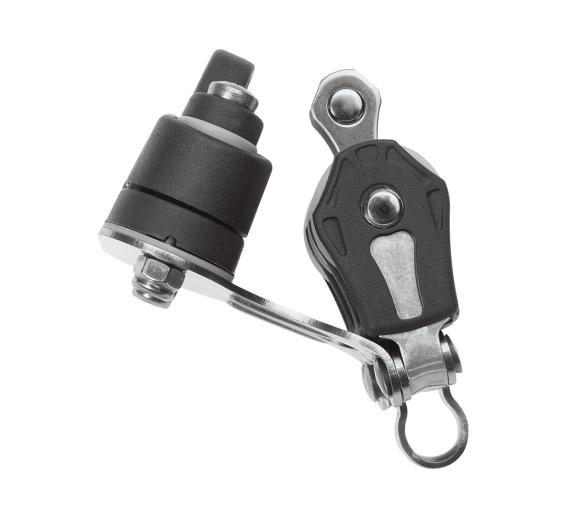 Barton Polea Triple Standard Ojo Fijo con Arraigo y Mordaza Sin Rodamientos N