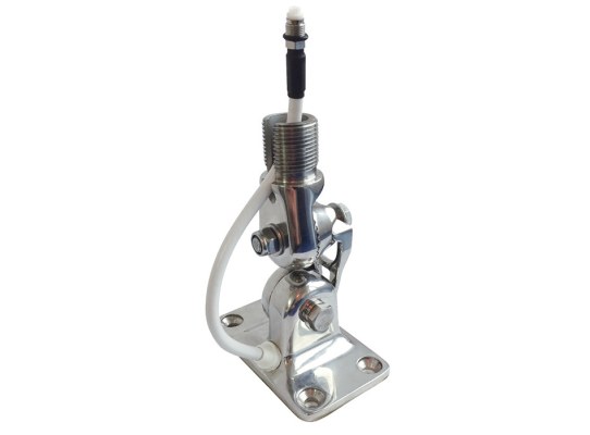 Base articulada para antena acero inox glomeasy