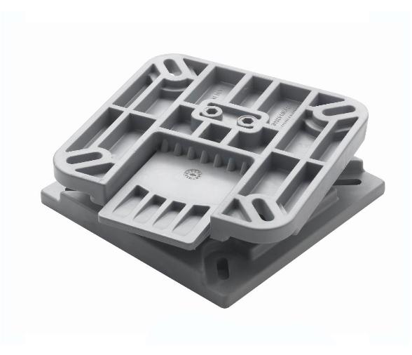 Vetus Base Asiento Giratoria, Desmontable, Altura 5,5 cm