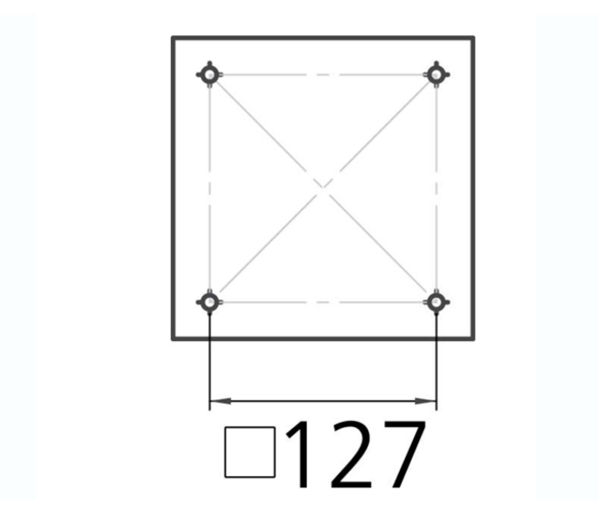Vetus Base de Asiento Giratoria con Posiciones de Bloqueo