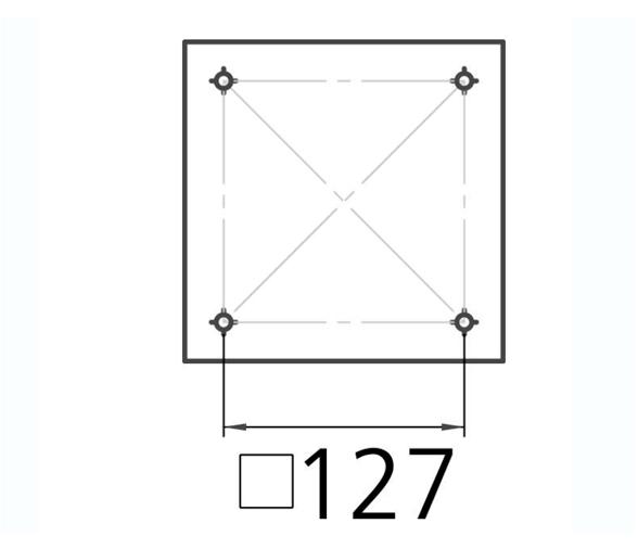 Vetus Base de Asiento Giratoria con Posiciones de Bloqueo